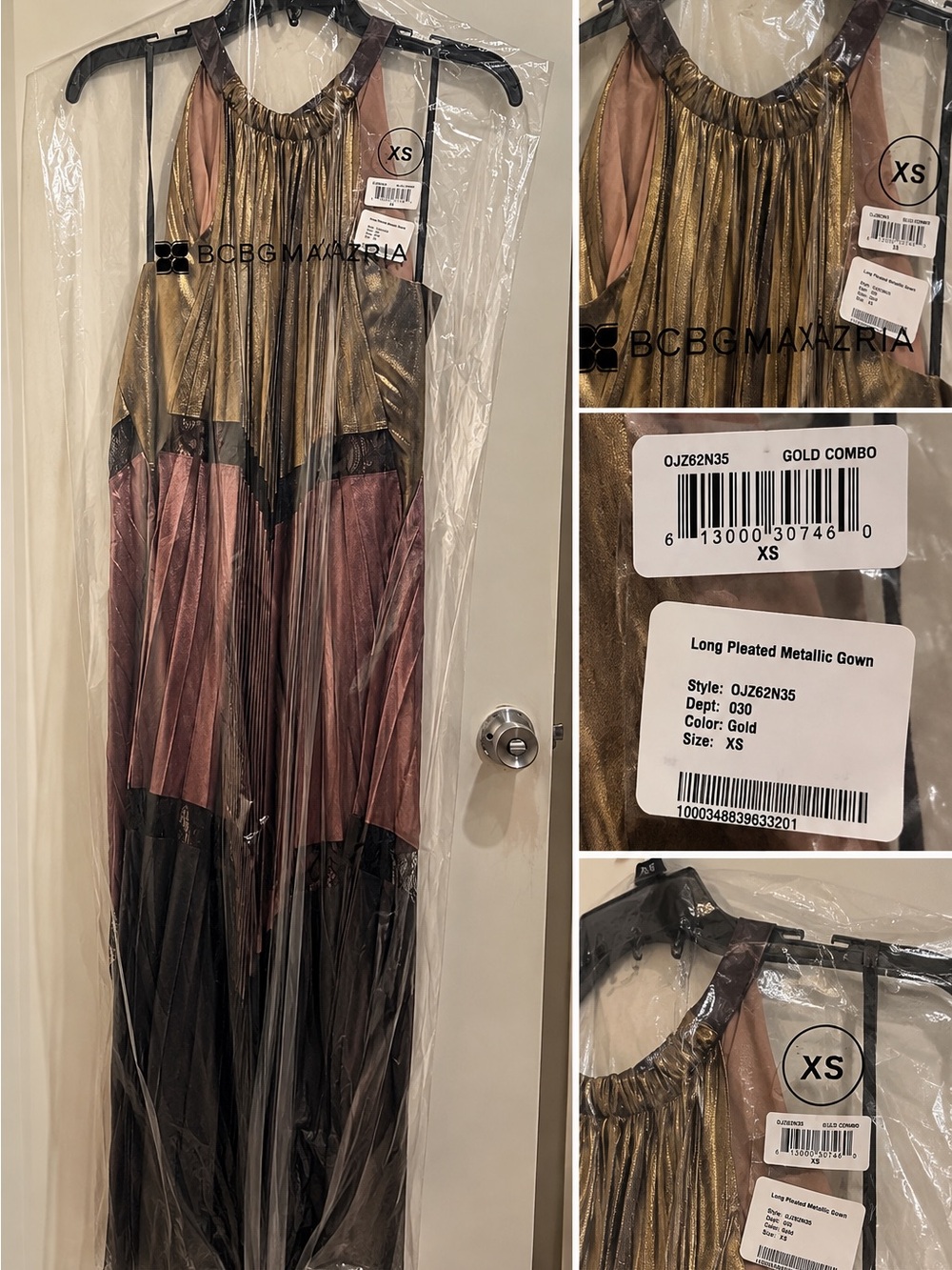 Dress in Garment Bag